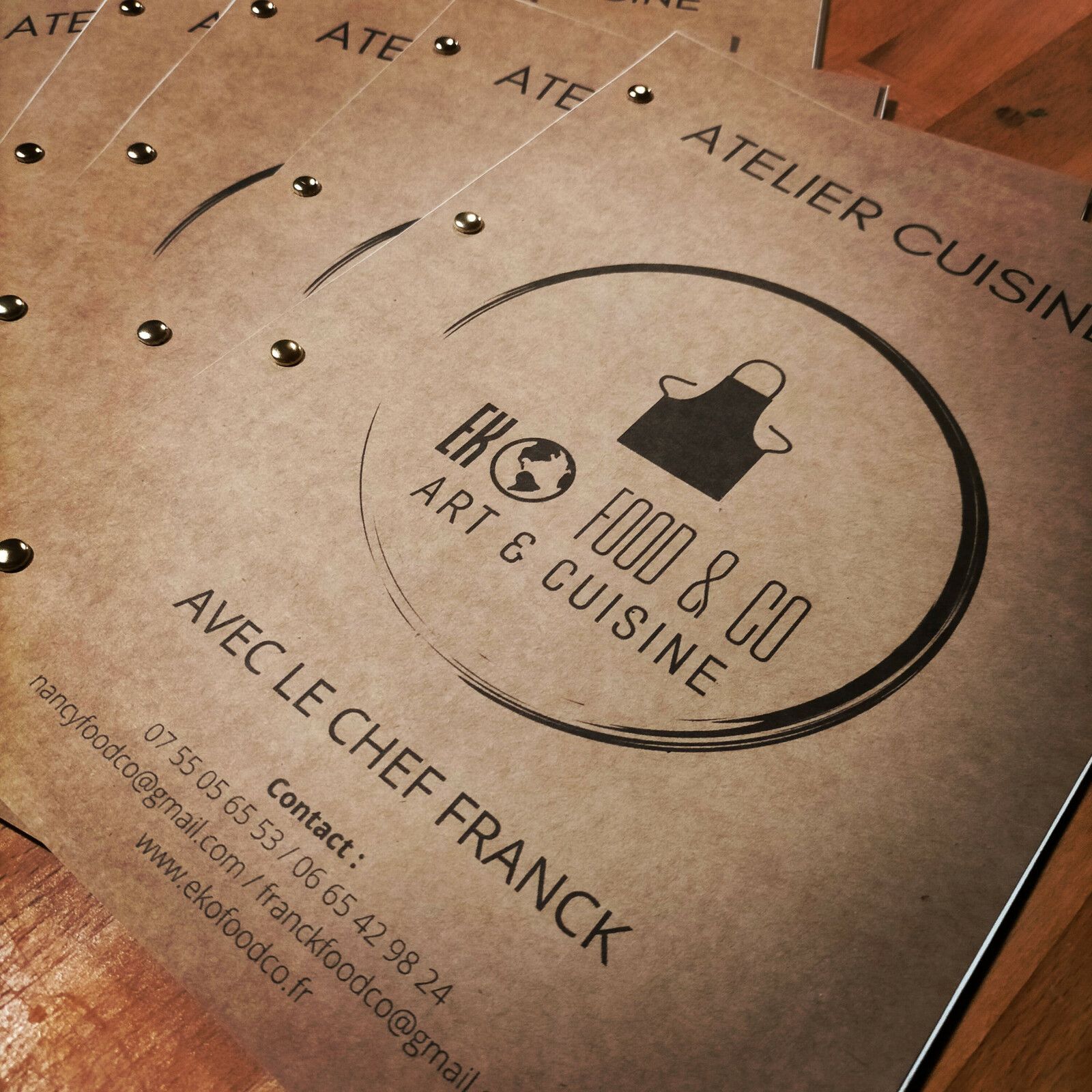 Le livret des ateliers de cuisine Eko Food & Co