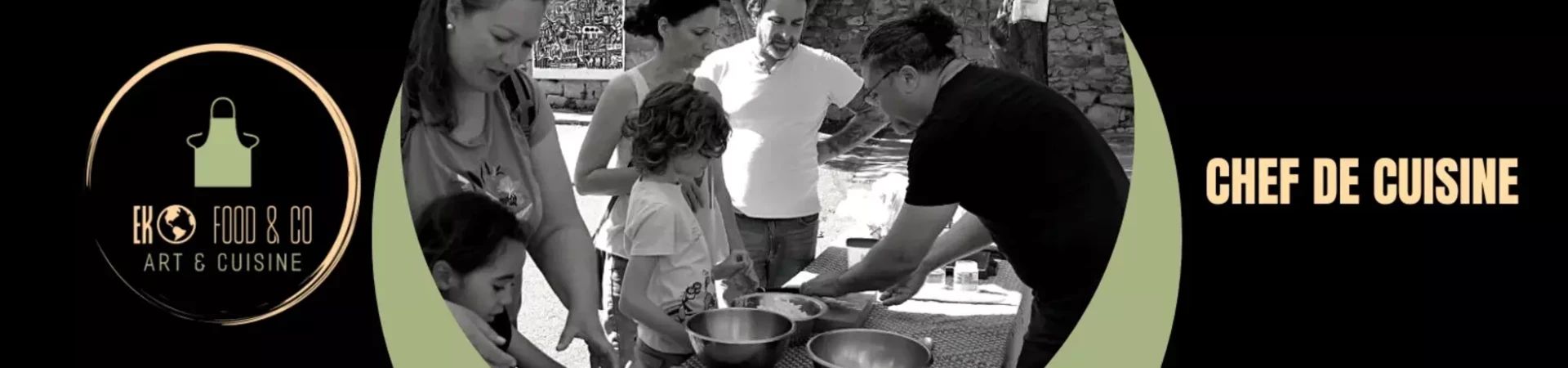 Eko Food & Co, art et cuisine : Franck partage son savoir-faire lors d’un atelier