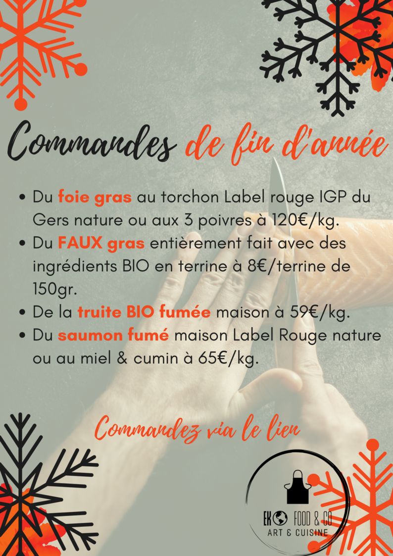 Vente de produits avec lien de commande